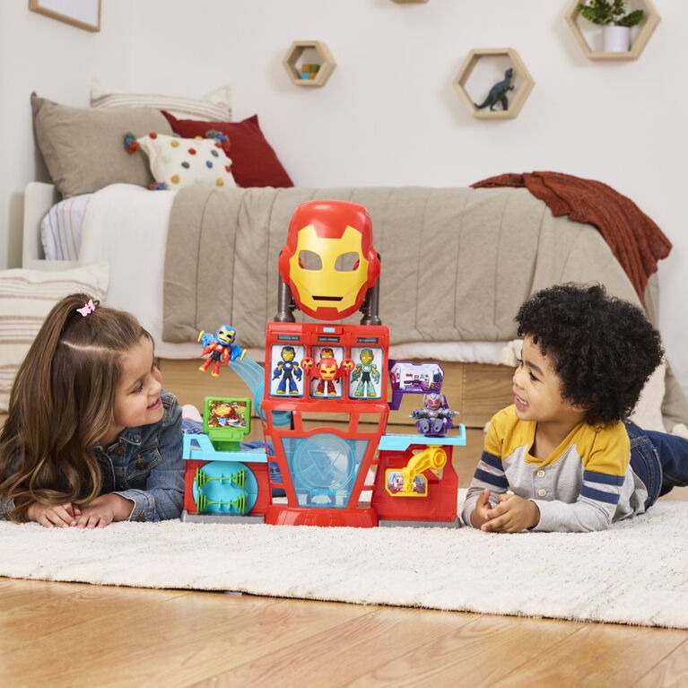 Marvel Iron Man and his Awesome Friends Electronic Playset
