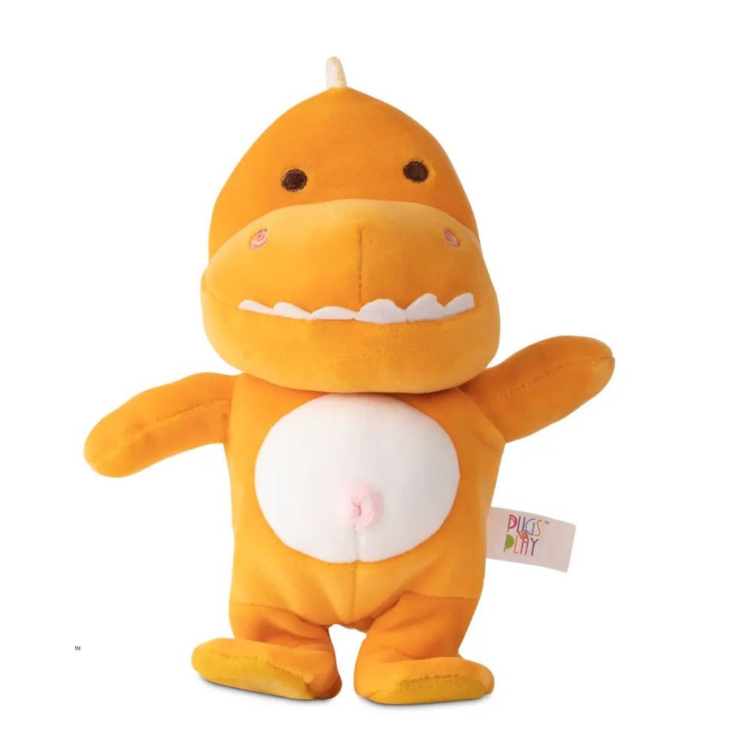 Pugs At Play Talking Rex Plush Toy
