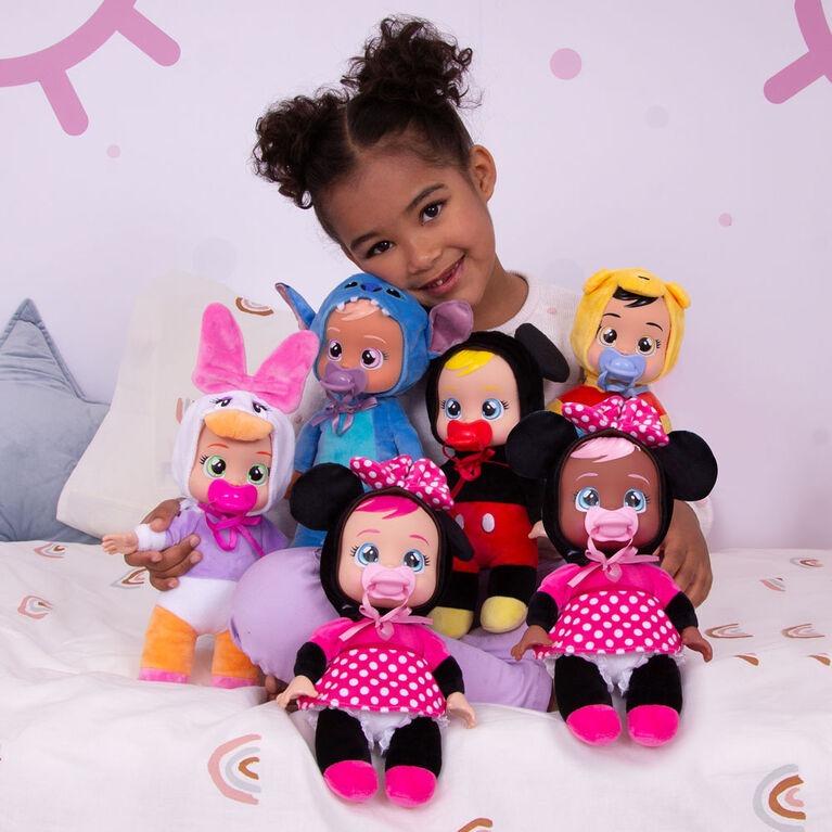 Cry Babies Disney Characters 9" Plush baby doll Assorted
