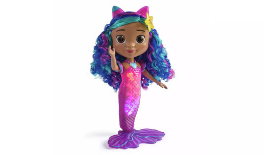 Gabby's Dollhouse The Movie Sing & Shine Mermaid Doll