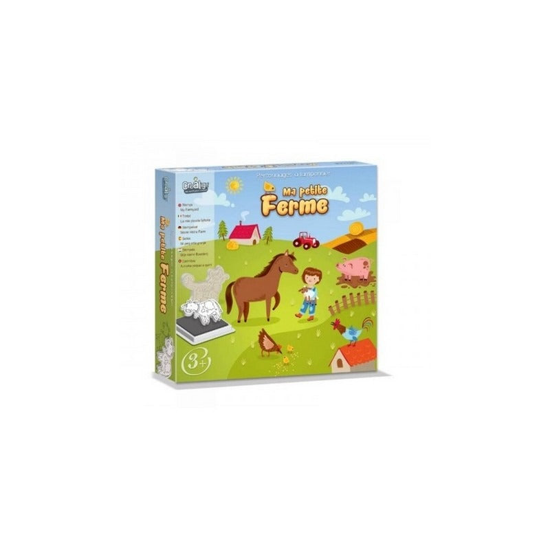 Stamping characters from My Little Farm