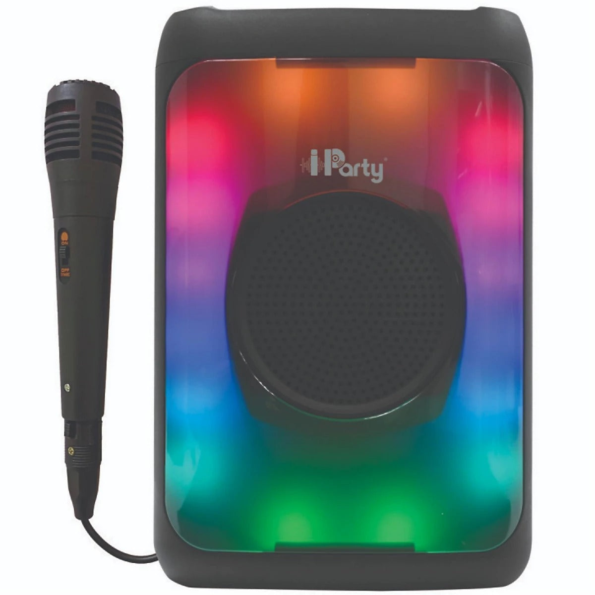 Flame Bluetooth Speaker with Mic and Party Lights USB AUX