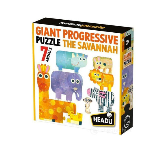 Giant Progressive Puzzle The Savannah