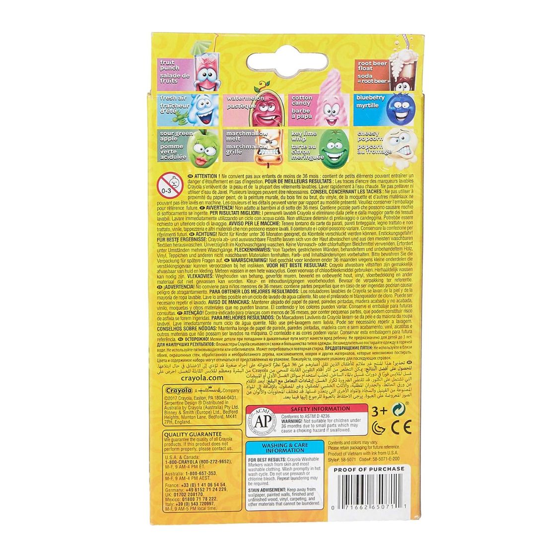 Crayola Silly Scents Markers 10 Piece Set