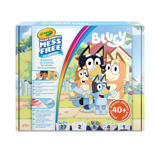 Crayola Color Wonder Bluey Activity Kit