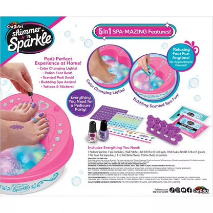 Shimmer N Sparkle Sns 5 In 1 Light Up Super Spa Salon