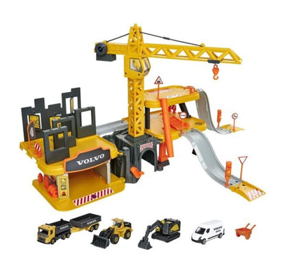 Majorette Volvo Construction Playset