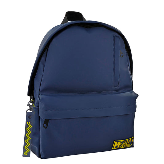 Must Matte Blue Backpack