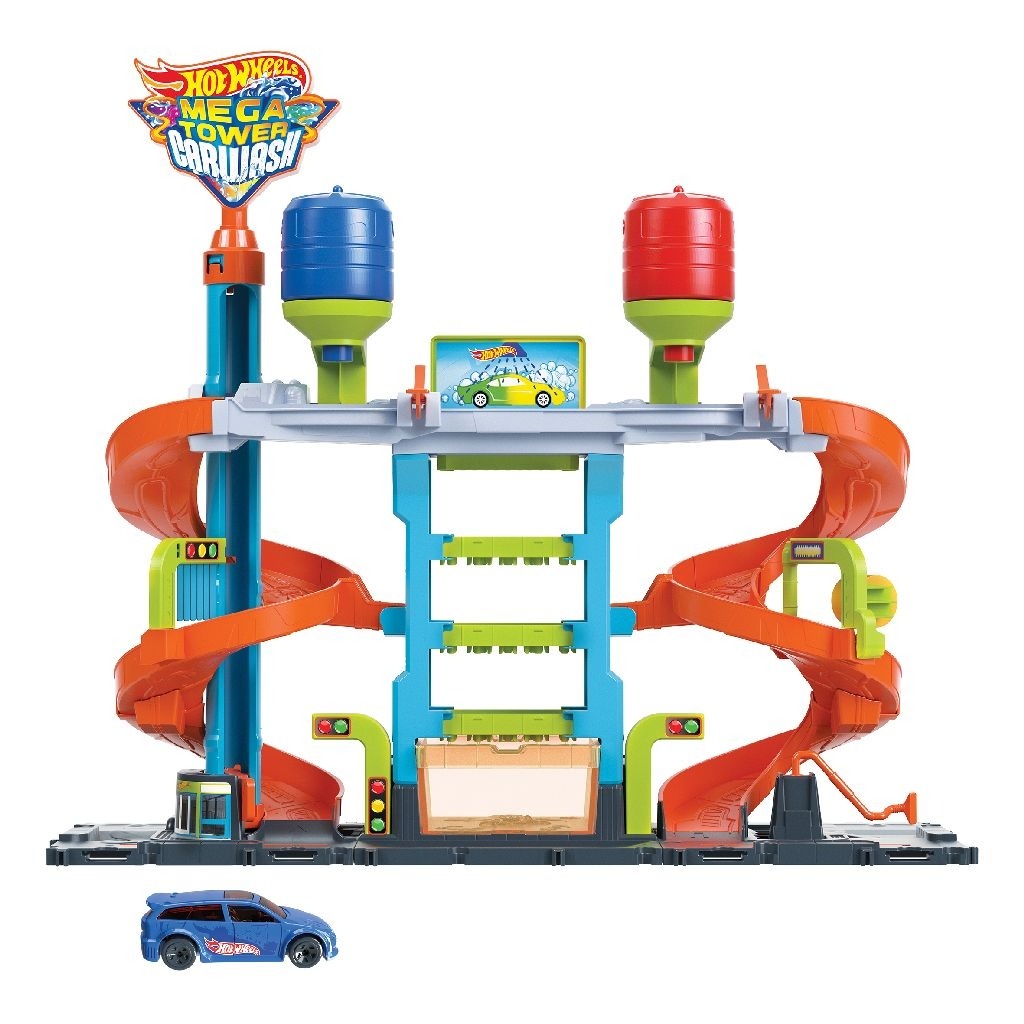 Hotwheels Mega Car Wash Play Set