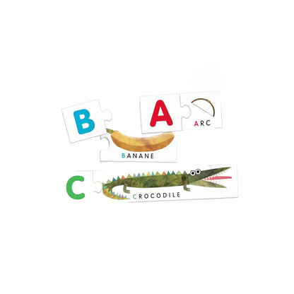 Alphabet Tactile Montessori - French