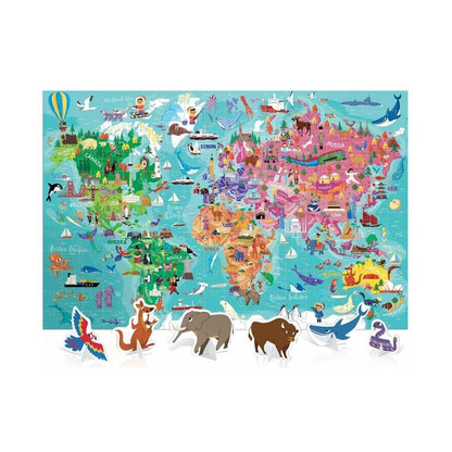 HEADU Jigsaw Puzzle World with 3D Elements