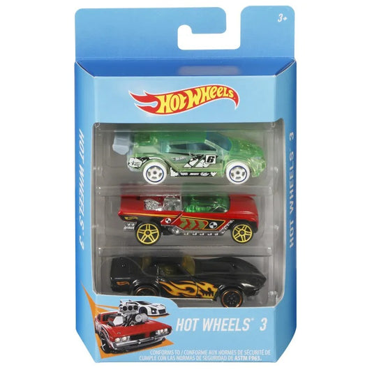 HOT WHEELS Basic Car 3-Pack