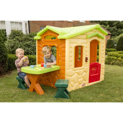 LittleTikes Playhouse With Bench Set