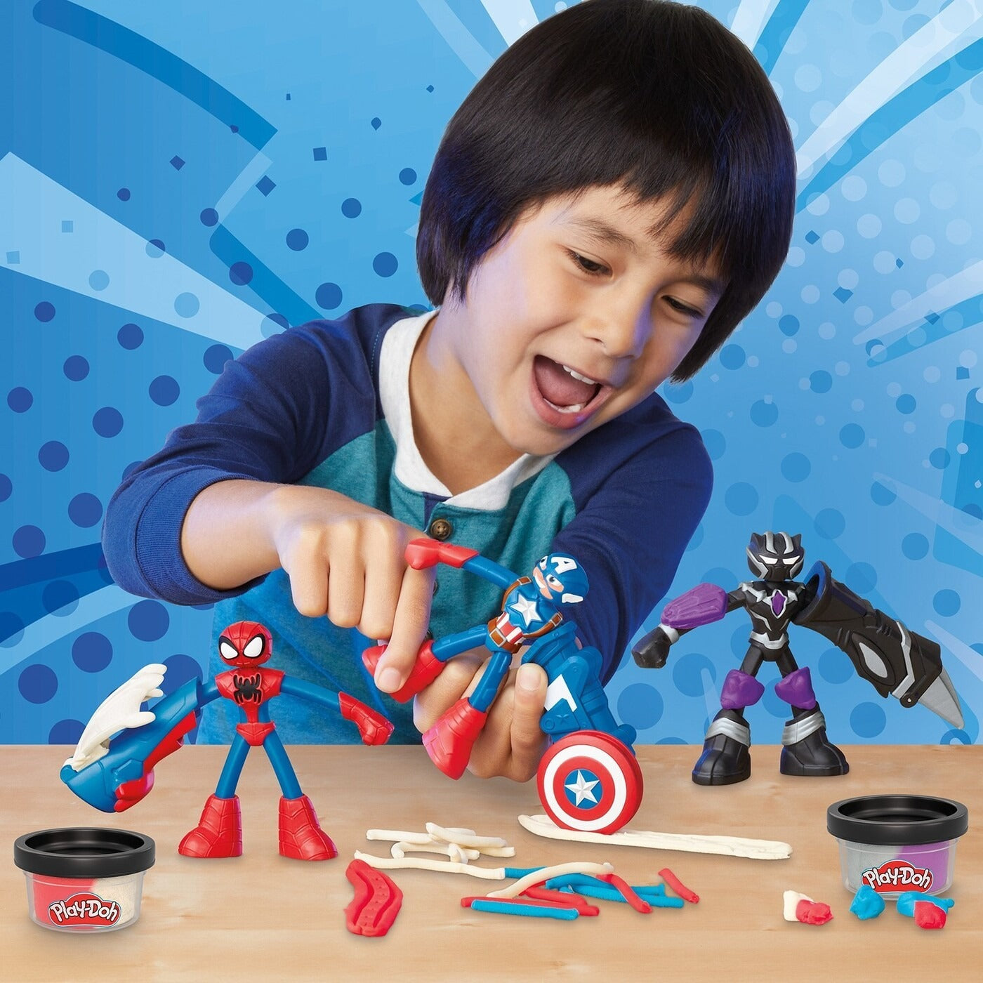 PlayDoh Marvel Hero Adventure Playset