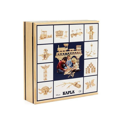 Kapla Wooden Blocks (100 Pieces - White Box)