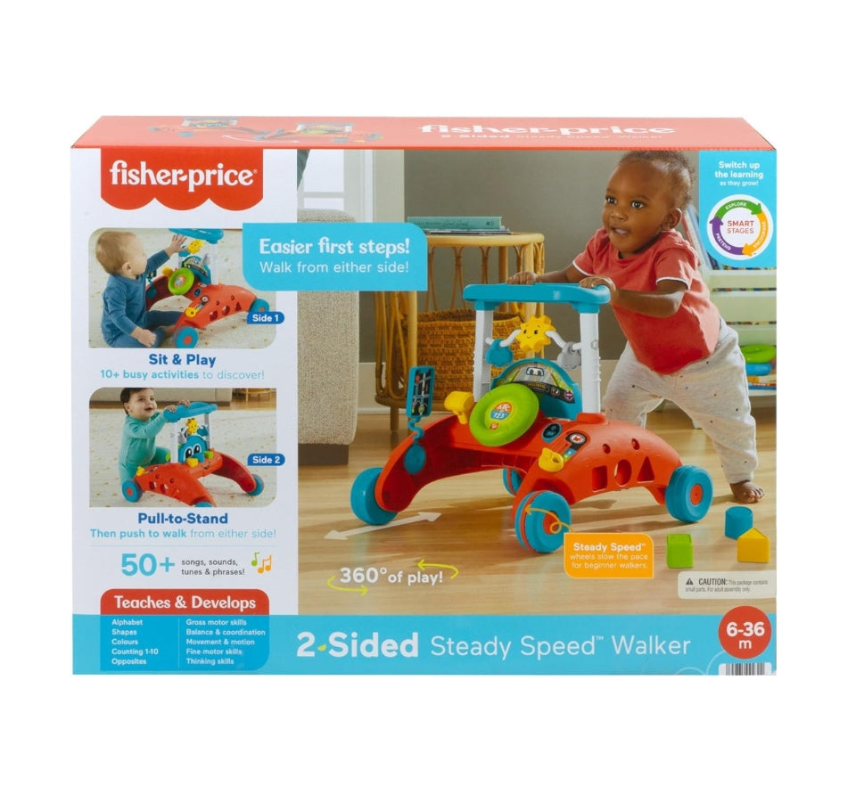 Fisher Price 2 Sided Steady Speed Walker