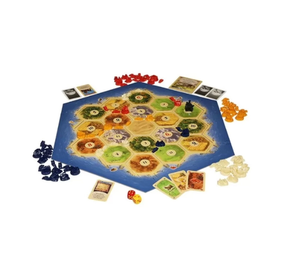 Catan Base Game Engaging Strategy Board Game