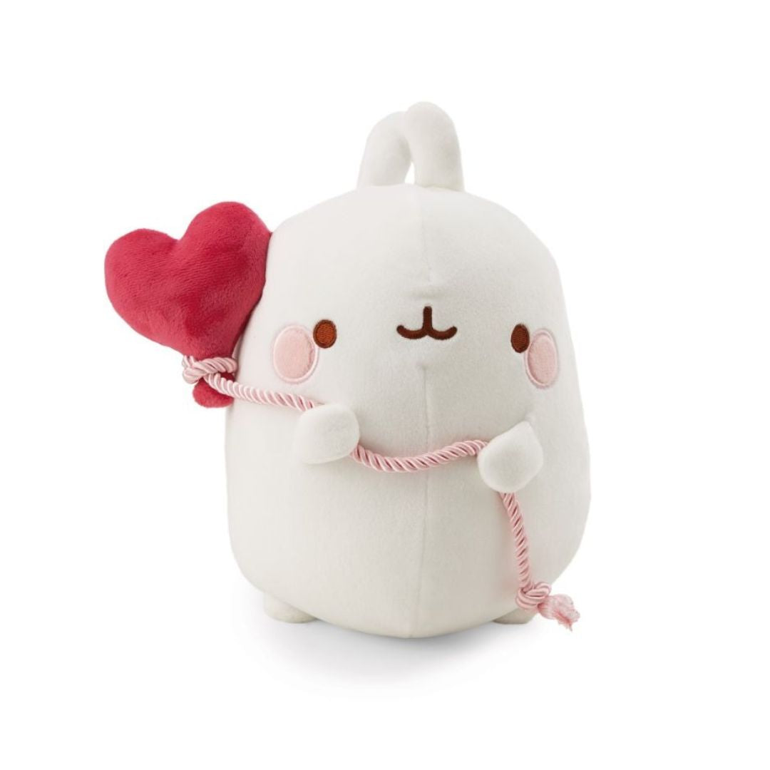 Molang Cuddly Toy with Heart Balloon