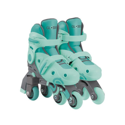 2 in 1 inline roller skates size 26-29 Minted Green