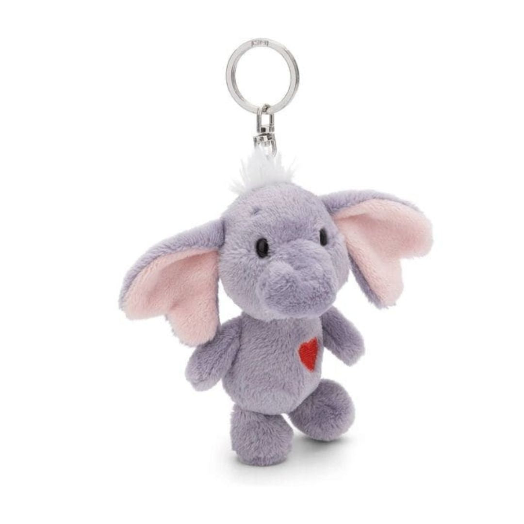 Elephant Keychain Dark Grey