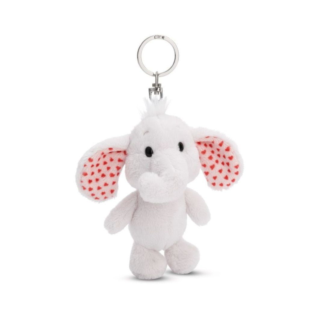 Keyholder Love Elephant Light Grey