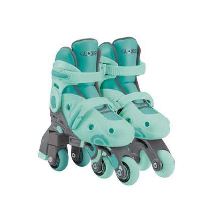 Globber LEARNING INLINE SKATES 2IN1 - Mint S/M