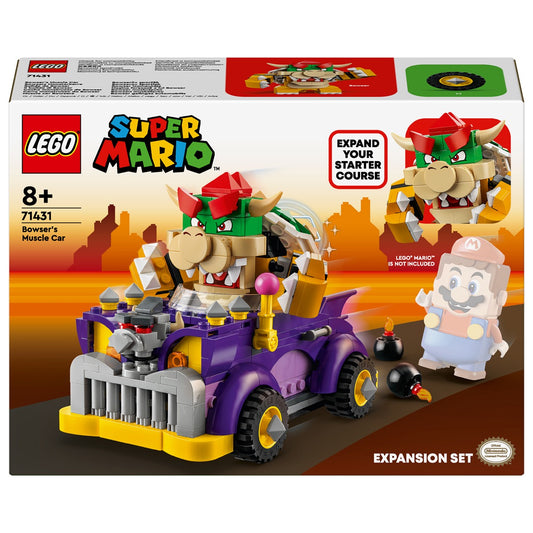 Lego Super Mario Bowser's Muscle Car Expansion Set 71431