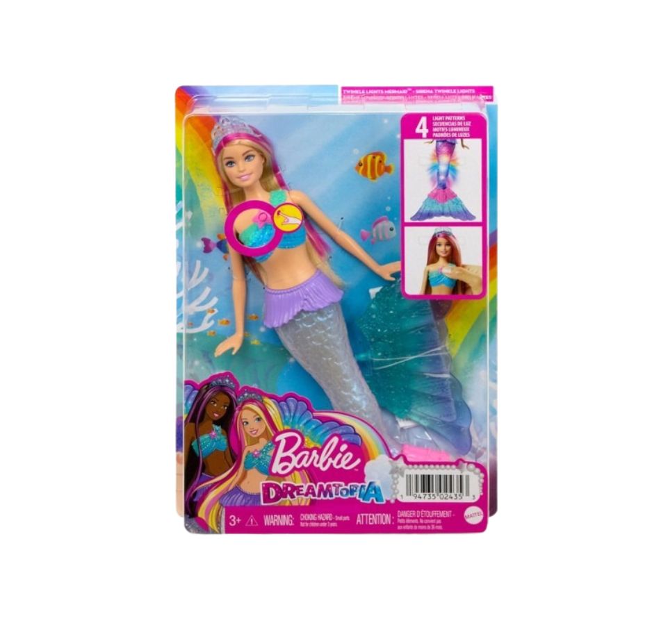 Enchanting Light-up Mermaid Barbie Fashion Doll