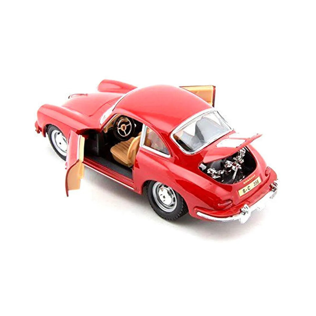 Burago Metal Ferrari Porsche 356B Coupe